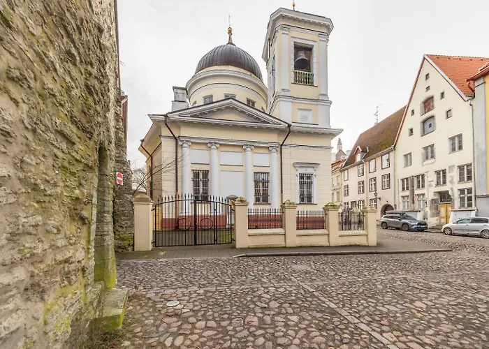 公寓 Old Town With 2 Bedrooms Next To Town Hall